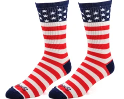 Sockguy 6" Socks (USA Flag) (L/XL)