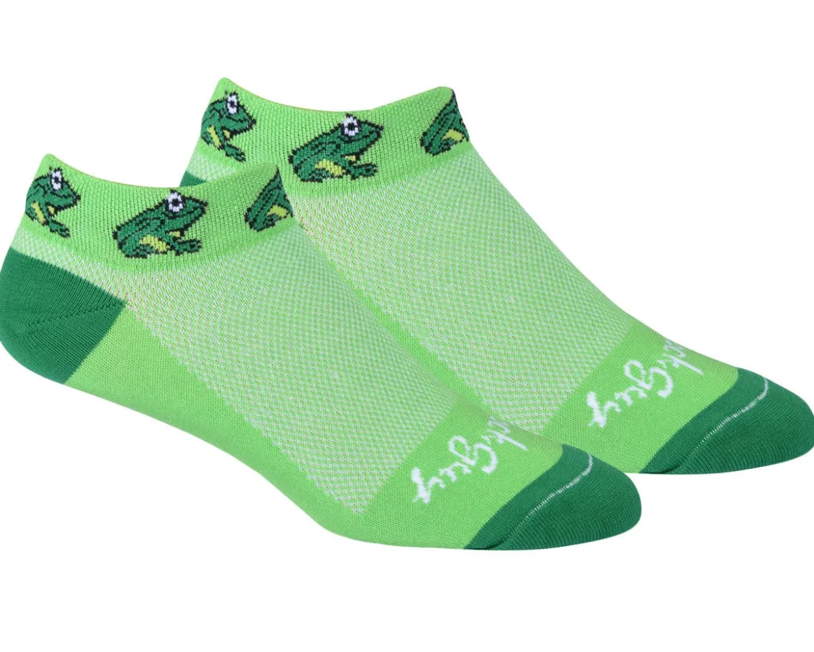 Sockguy Women's 1" Socks (Froggie) (S/M)