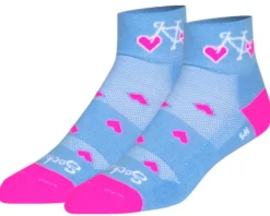 Sockguy Women's 2" Socks (Wheel Luv) (S/M)