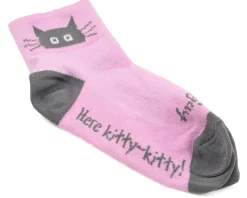 Sockguy Women's 2" Socks (Whiskers) (Cat) (S/M)