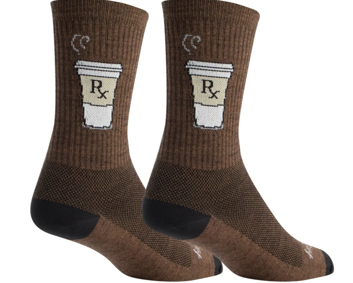 Sockguy 6" Wool Socks (Addict) (S/M)
