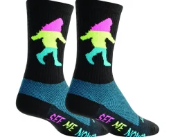 Sockguy 6" Wool Socks (Sasquatch) (Rainbow) (L/XL)