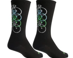 Sockguy 6" Wool Socks (Stacked) (S/M)