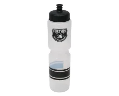 Soma Further Extra Large Cycling Water Bottle (Clear/Black) (Pull-Open) (36oz)