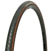 Soma Shikoro Armored Clincher Tire (Black/Brown) (700c) (28mm) (Folding)