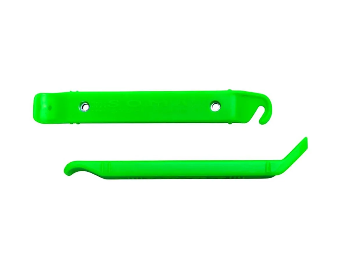 Soma Steel Core Tire Levers (Neon Green) (Pair)