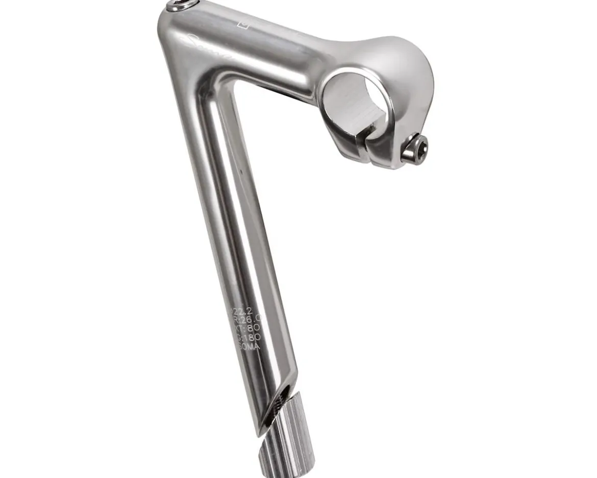 Soma Sutro Quill Stem (Silver) (26.0mm) (80mm) (17°) (1" Threaded Steerer)
