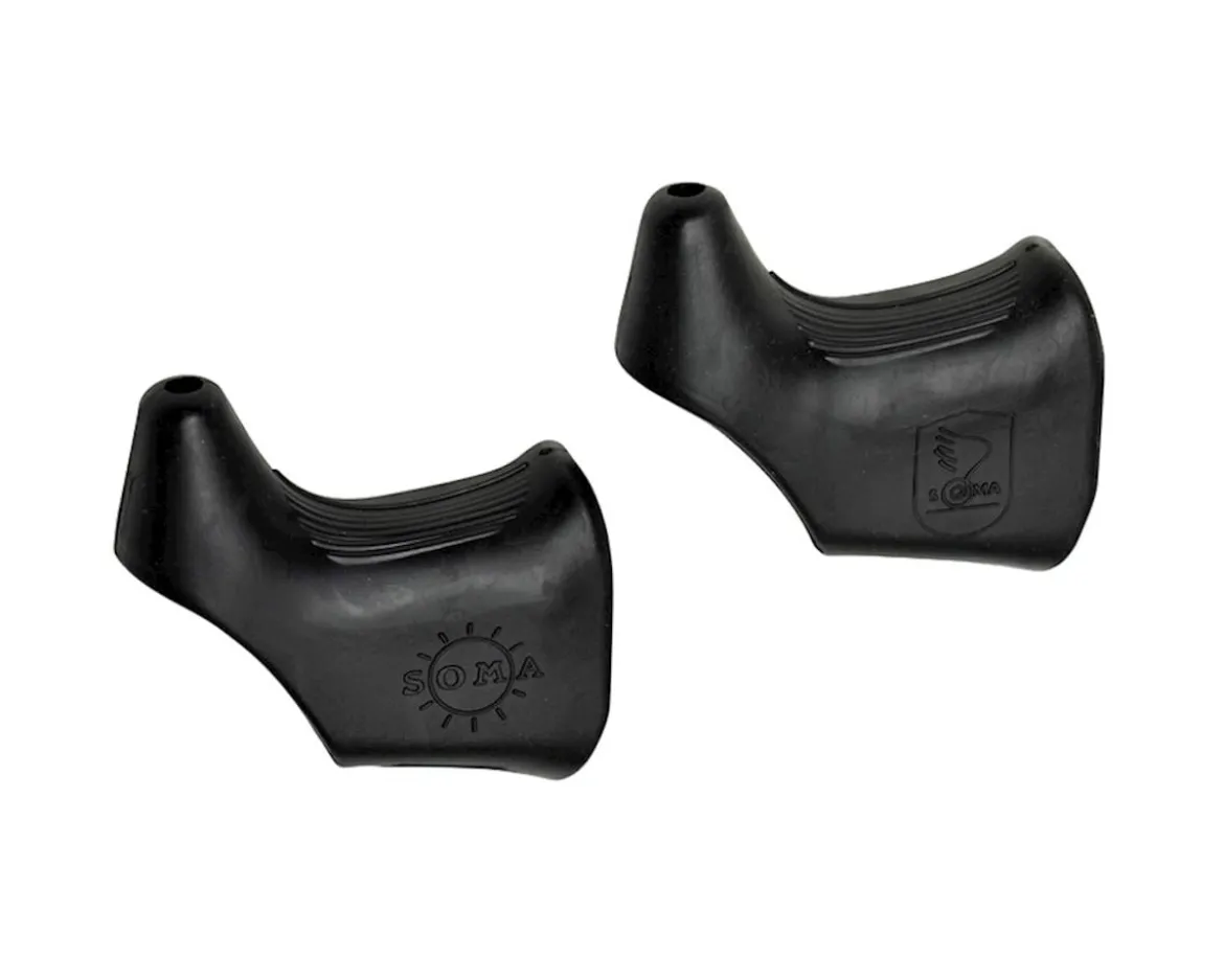 Soma Brake Lever Hoods (Campy) (Black)