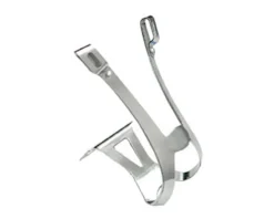 Soma Oppy X Double Gate Steel Toe Clips (Silver)