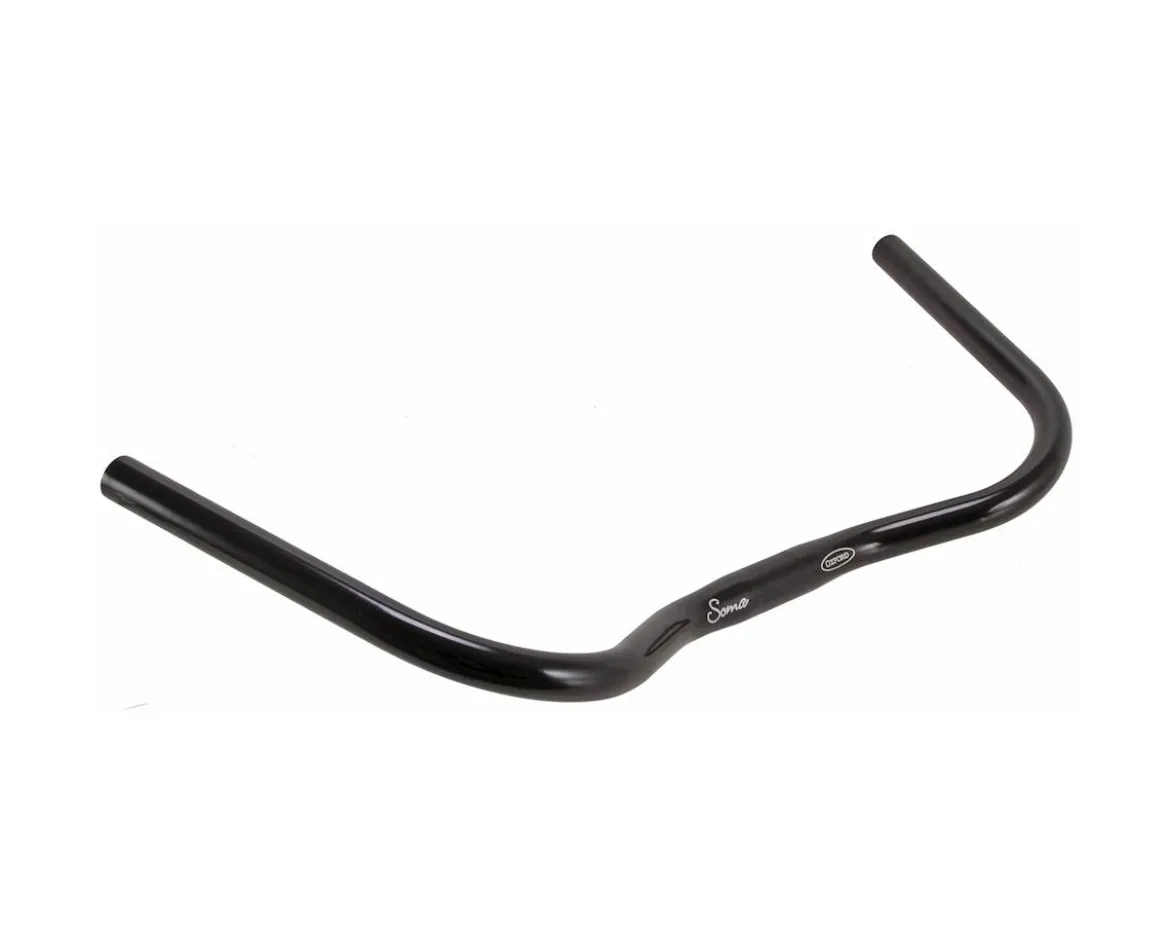 Soma Oxford Handlebar (Black) (25.4mm) (50mm Rise) (540mm)
