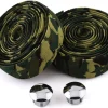 Soma Thick and Zesty Striated Bar Tape (Green/Camo)