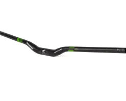 Spank SPIKE 800 Vibrocore Mountain Bike Handlebar (Black/Green) (31.8mm) (30mm Rise) (800mm) (4/8° Sweep)