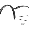 Specialized 2023 Tero X 5.0 & 6.0 Front & Rear Fender Set (Black) (29/27.5") (Alloy) (w/Hardware)