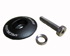 Specialized 2010 Topcap, Bolt, & Washer (Black) (For Adjustable Stem)