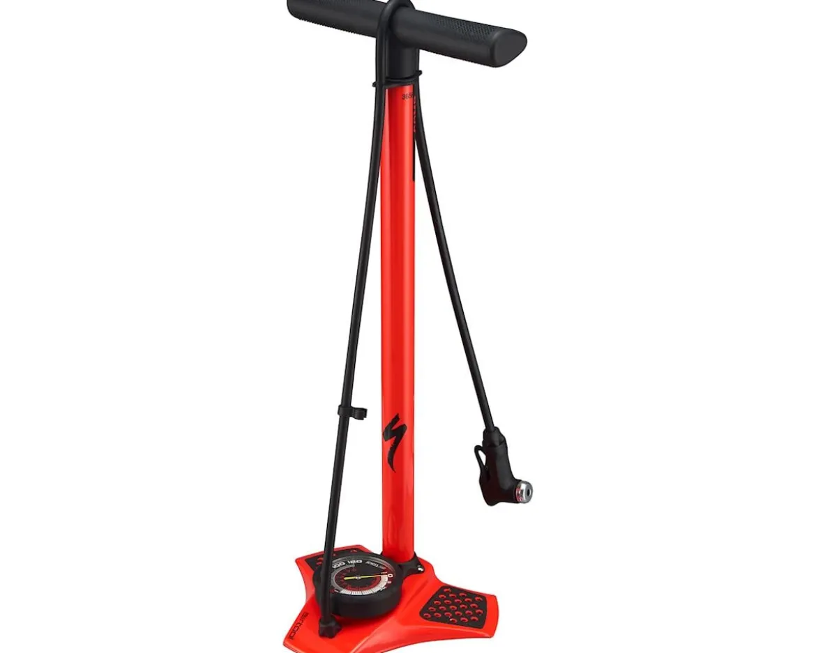 Specialized Air Tool Comp V2 Floor Pump (Rocket Red) (One Size)
