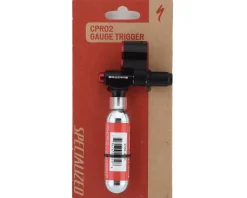 Specialized CPRO2 Trigger CO2 Inflator (Black) (w/ Gauge)