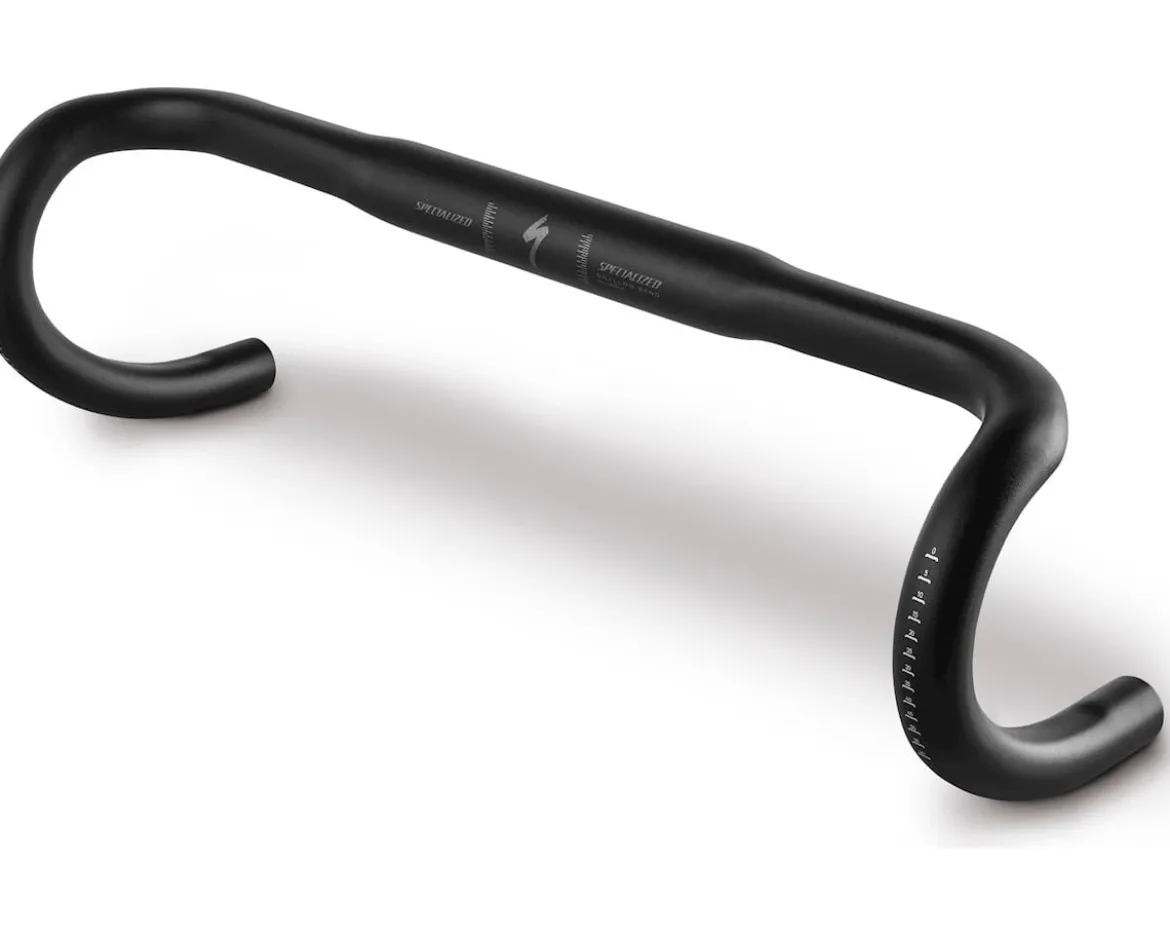 Specialized Expert Alloy Shallow Bend Handlebars (Black/Charcoal) (31.8mm) (44cm)