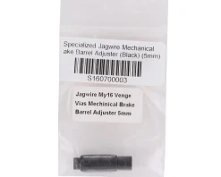 Specialized Jagwire Mechanical Brake Barrel Adjuster (Black) (5mm) (2016 Venge Vias)