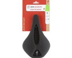 Specialized Power Pro Mirror Saddle (Black) (Titanium Rails) (3D-Printed) (155mm)