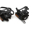 Specialized Road Platform Pedals (Black) (w/Toe Cages and Straps)