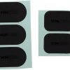 Specialized Roval TT Disc Wheel Pocket Cover Decal Set (Win Tunnel Black) (5 pc. Set)