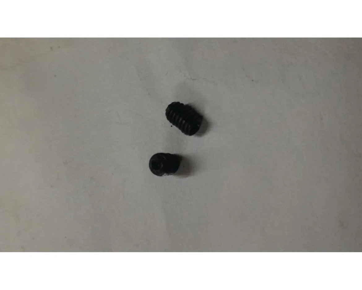 Specialized Set Screw Set For Plug And Play Fender (Black) (M4 x 6) (Stainless/Headless Hex for 2mm Allen, w/3mm Hex D)