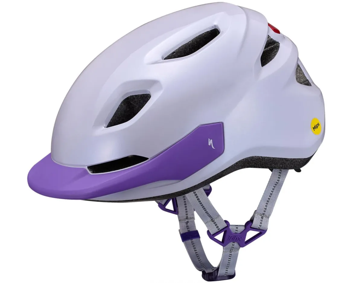 Specialized Shuffle 2 LED Child Helmet (Uv Lilac) (Universal Child)