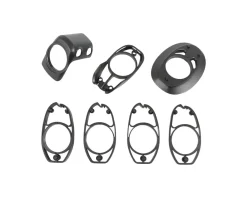 Specialized Tarmac SL8 Headset Top Cover & Spacers (Black) (w/Transition Kit for SL7 Stem)