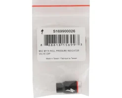 Specialized Tire Inflation Pressure Indicator Valve Cap (Black) (Single) (For the Roll)
