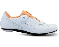 Specialized Torch 1.0 Road Shoes (White/Cantaloupe) (37)