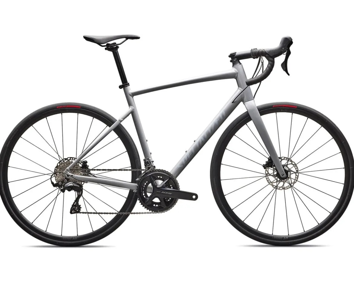 Specialized Allez Comp Road Bike (Dolomite Metallic/Dove Grey) (44cm) (Shimano 105)