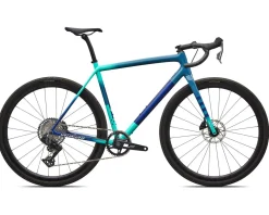 Specialized Crux Expert Gravel Bike (Grey Blue/White/Majesty Blue) (61cm) (SRAM Rival XPLR AXS)