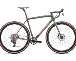 Specialized Crux Expert Gravel Bike (Satin Cypress Metallic) (61cm) (SRAM AXS)