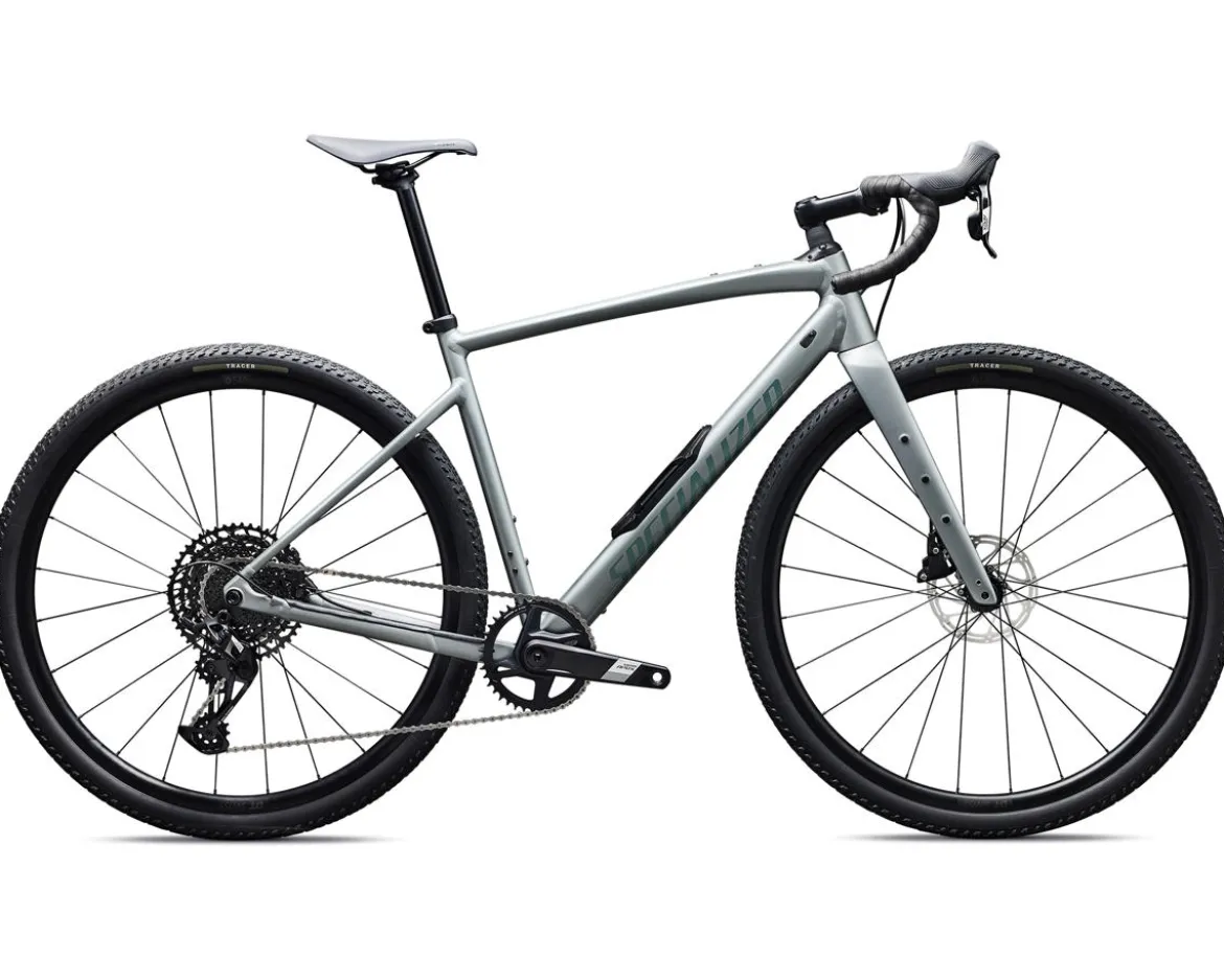 Specialized Diverge 4 Comp Alloy (Satin Shadow Silver/Fjord Metallic) (54cm) (SRAM Mechanical)