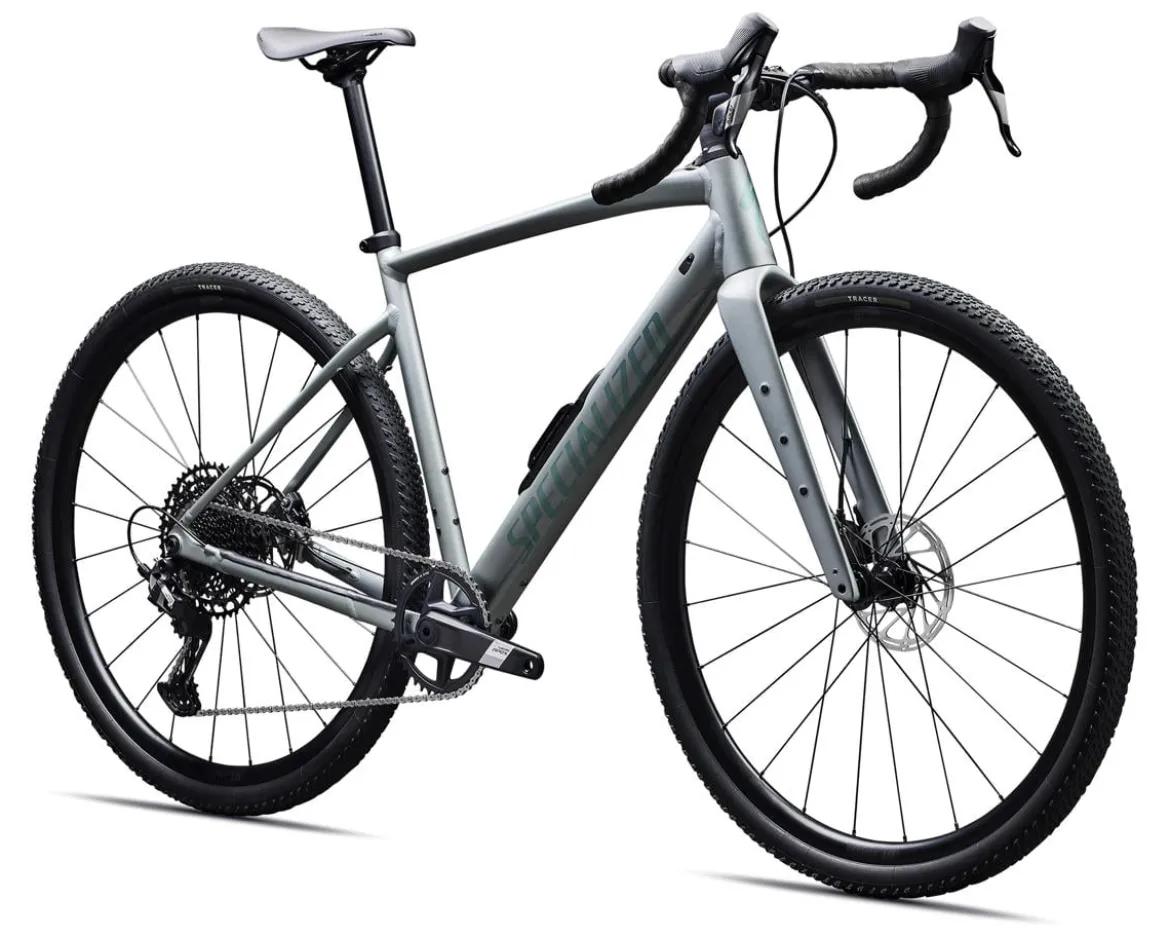 Specialized Diverge 4 Comp Alloy (Satin Shadow Silver/Fjord Metallic) (54cm) (SRAM Mechanical)