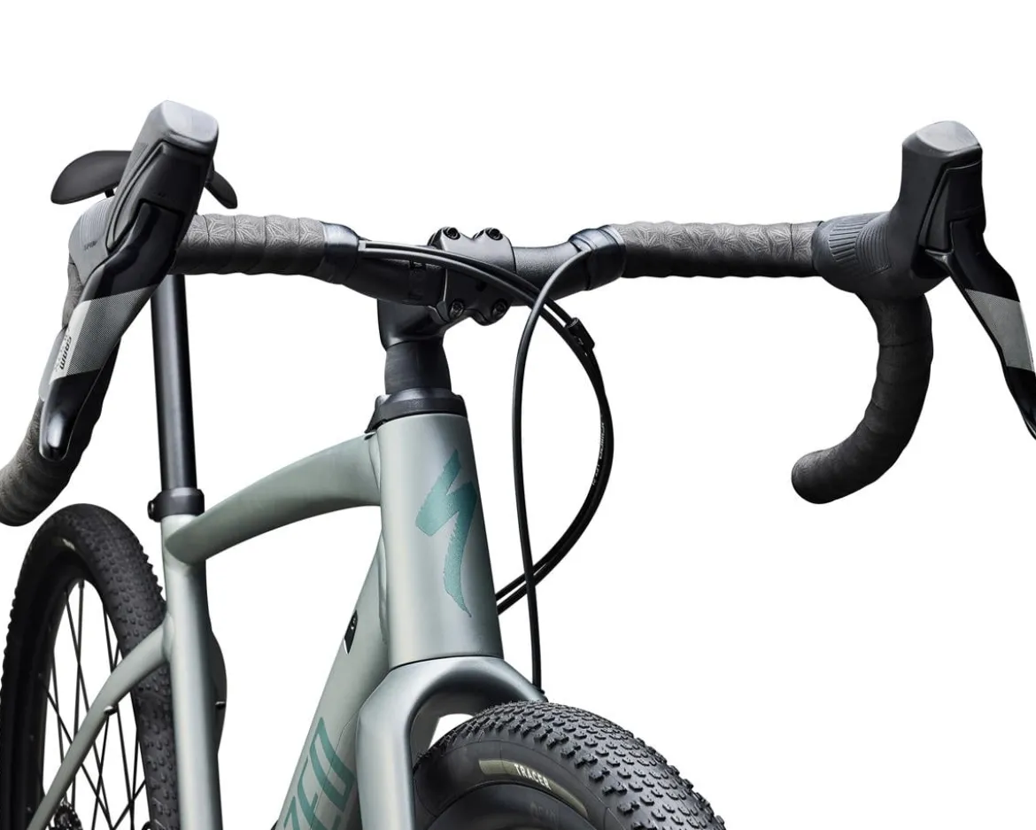 Specialized Diverge 4 Comp Alloy (Satin Shadow Silver/Fjord Metallic) (54cm) (SRAM Mechanical)