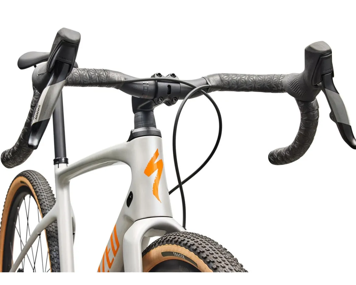 Specialized Diverge 4 Comp Carbon (Dolomite Metallic/Orange Zest) (54cm) (SRAM AXS)