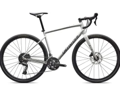 Specialized Diverge E5 Gravel Bike (Gloss Dune White/Ashen Grey) (49cm) (Shimano CUES)