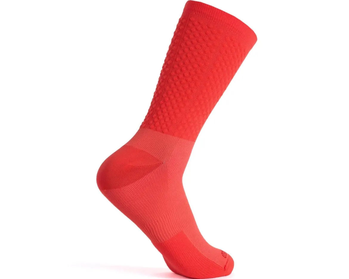 Specialized Knit Tall Socks (Fiery Red/Vivid Red) (S)