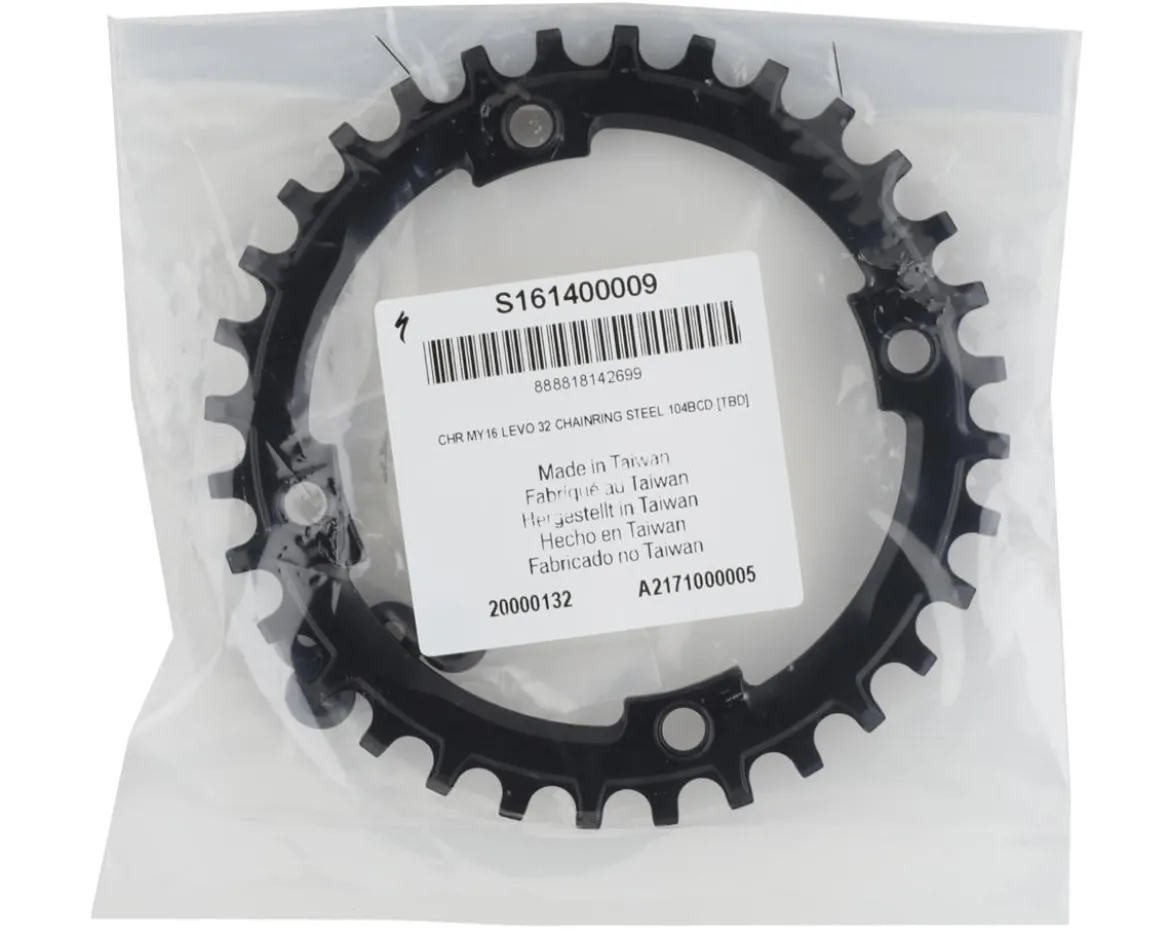 Specialized 2016+ Levo Chainring (Black) (Steel) (1 x 9/10 Speed) (104mm BCD) (Single) (32T)