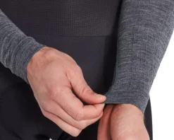 Specialized Men's Merino Seamless Long Sleeve Base Layer (Grey) (S/M)