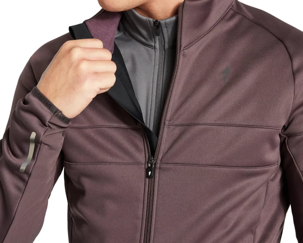 Specialized Men's RBX Comp Softshell Jacket (Cast Umber) (S)