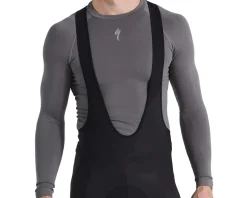 Specialized Men’s Seamless Long Sleeve Baselayer (Grey) (S/M)