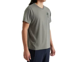 Specialized Men's S-Logo Short Sleeve Tee (Oak Green) (M)