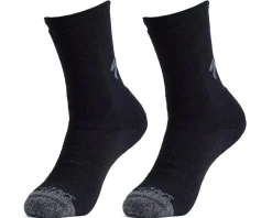 Specialized Merino Deep Winter Tall Socks (Black) (S)