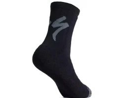 Specialized Merino Deep Winter Tall Logo Socks (Black) (S)