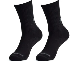 Specialized Merino Midweight Tall Socks (Black) (S)