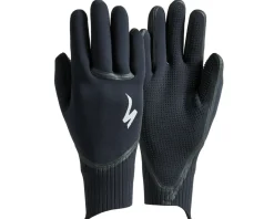 Specialized Neoprene Long Finger Gloves (Black) (S)