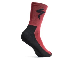 Specialized Primaloft Lightweight Tall Logo Socks (Maroon) (S)