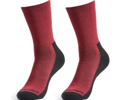 Specialized Primaloft Lightweight Tall Logo Socks (Maroon) (S)